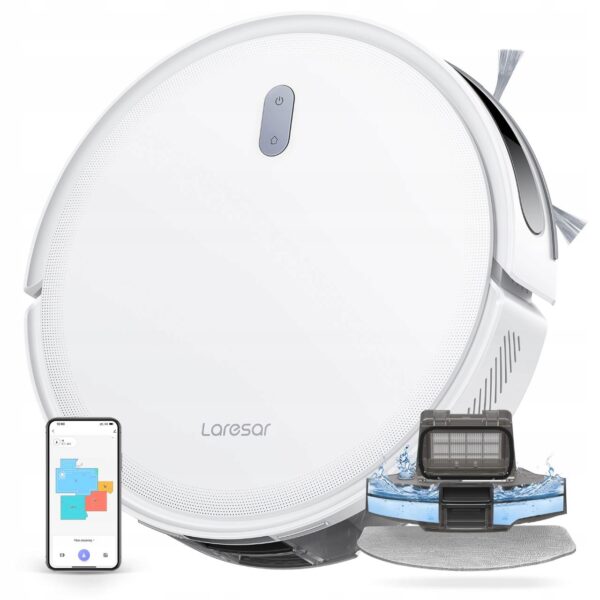 Robot sprzątający Laresar L10 Odkurzacz i mop automatyczny moc 6500Pa